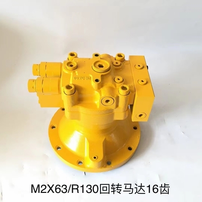 السفر حفارة علبة التروس سوينغ محرك M2X63 R130 الروتاري حفارة Slew Motor